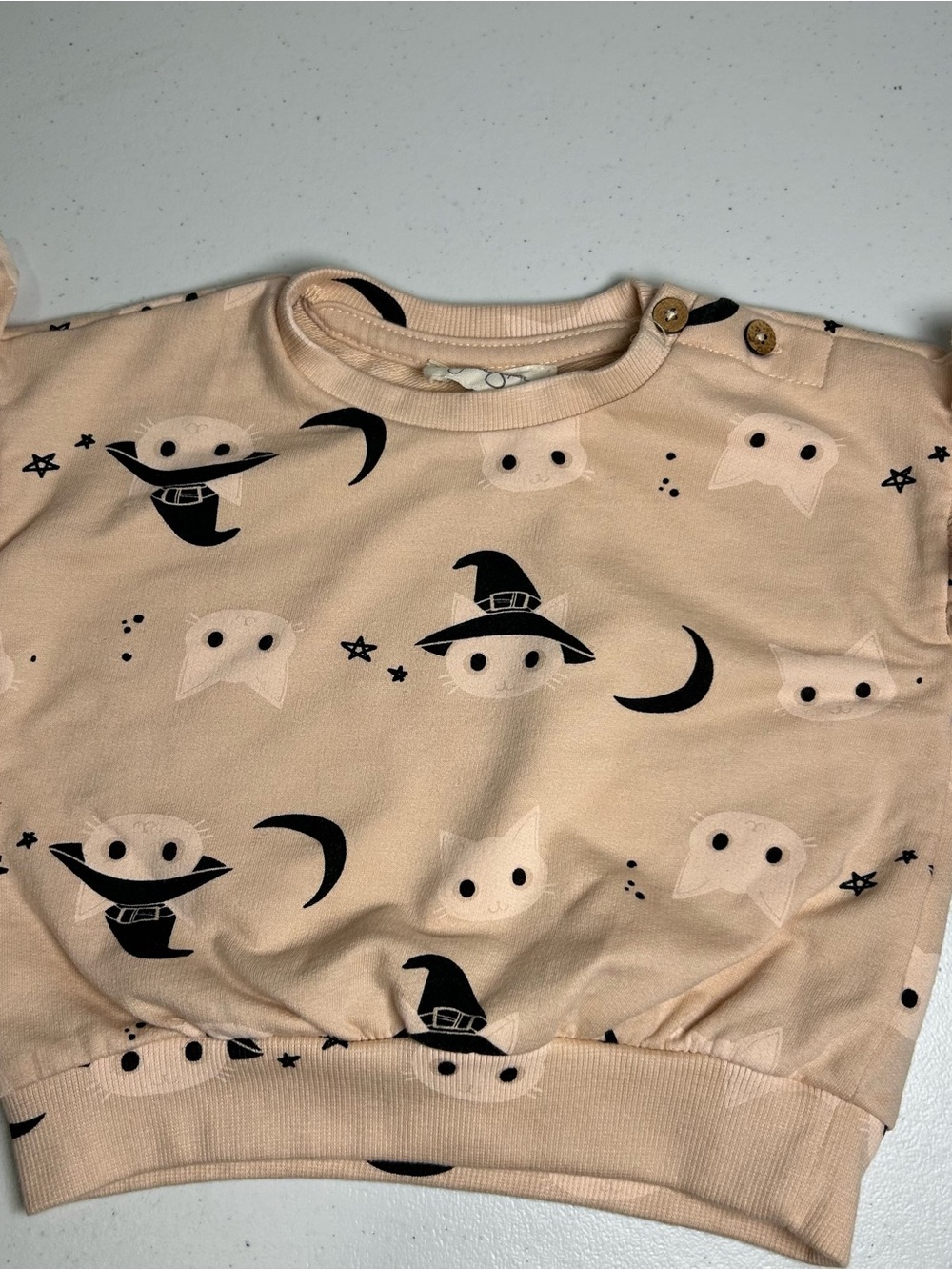 🎃Jessica Simpson Halloween 2 Piece Outfit Sweatsuit Size 18 Months - Picture 10 of 12